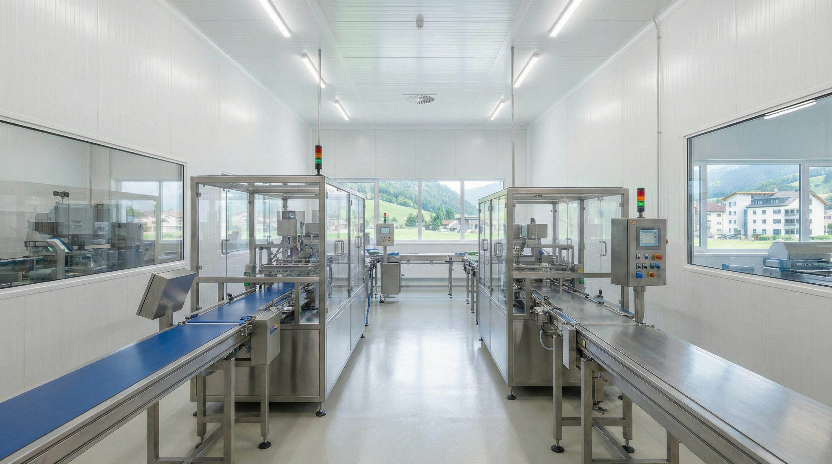 Roma Projects - production facility with sandwich panels